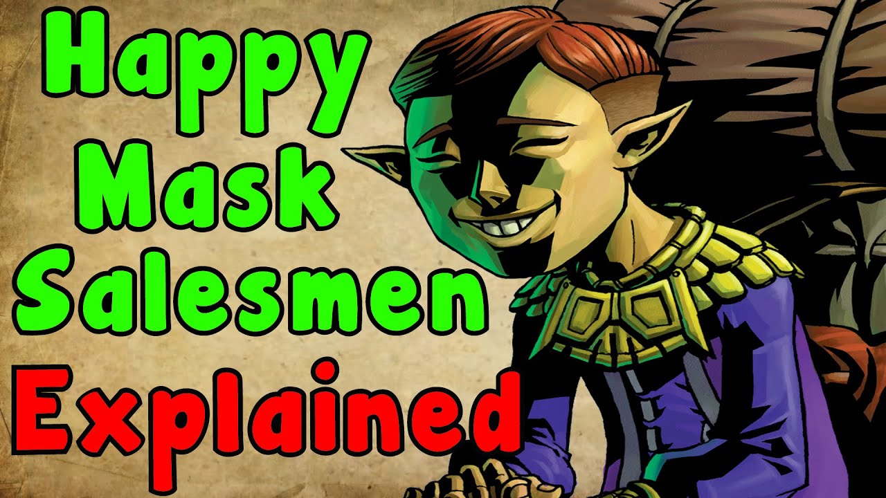 Zelda Theory - The TRUE INTENTIONS  Of The Happy Mask Salesman