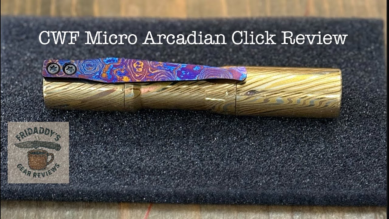 A Light Fit for A King: CWF Micro Click Mokume x Timascus Review