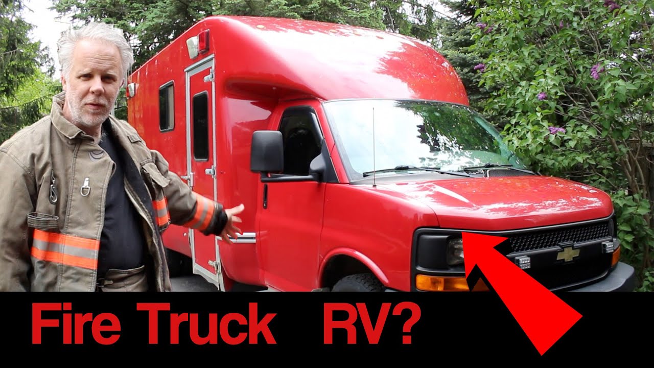 We bought a FIRE TRUCK!       Fire truck RV conversion No. 1  #RV #vanlife #DIY