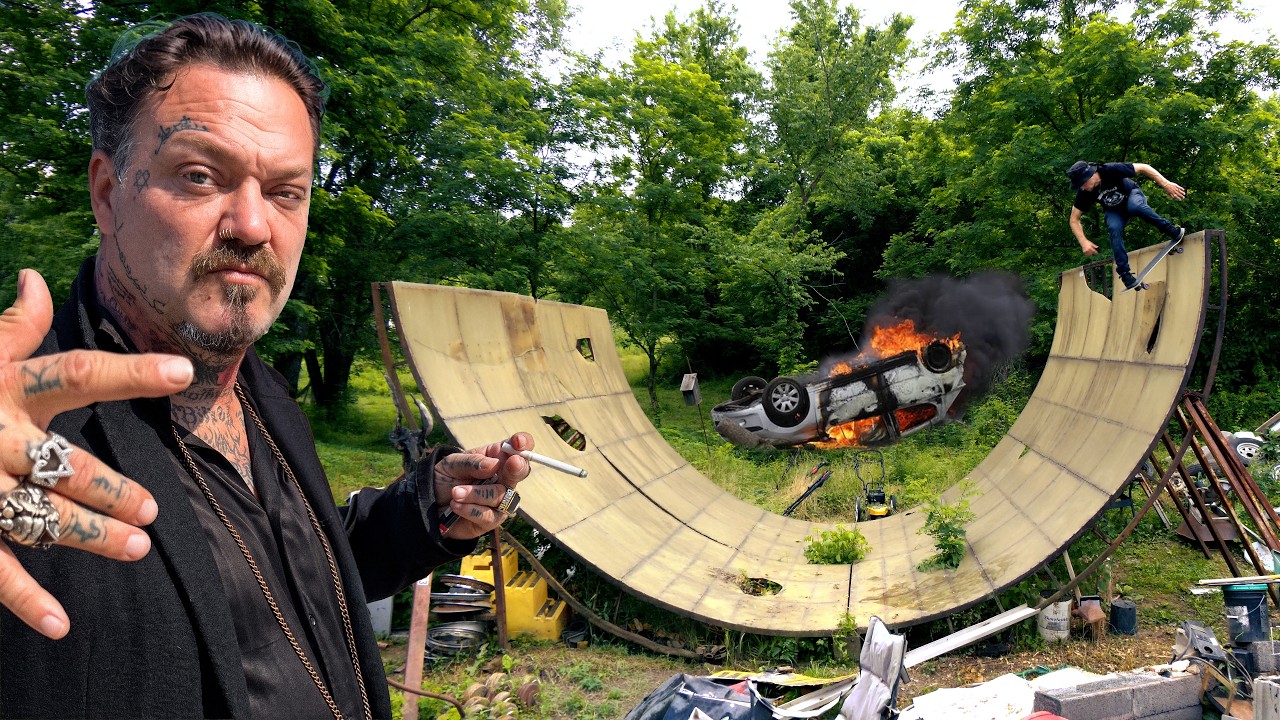 Skatopia: World's Most Dangerous Skatepark! Ft. Bam Margera & Brewce Martin