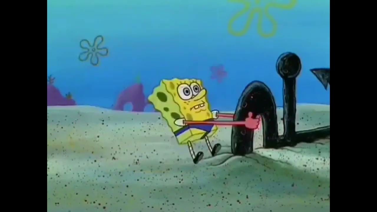 SpongeBob Squarepants - Anchor Arm explosion (PARTIAL M&E)