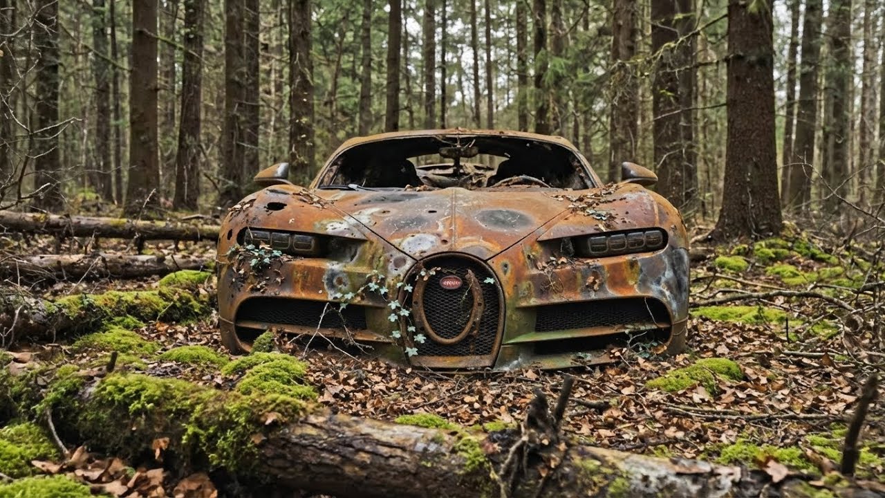 ASMR Car Restoration | FULL Rebuild of a 2021 Bugatti Chiron (No Talking)