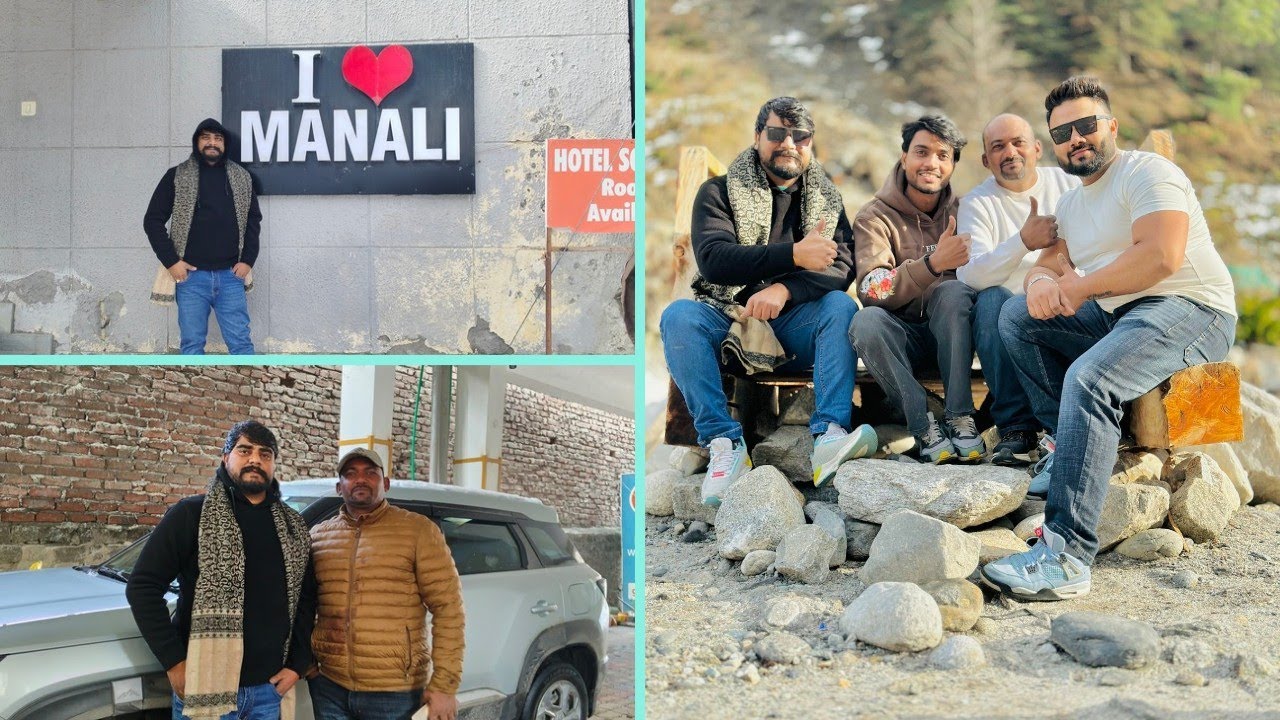 📍Manali Jate He Mili Heavy Snowfall ❄️... Date :1 -feb-2026 live snowfall🏔️