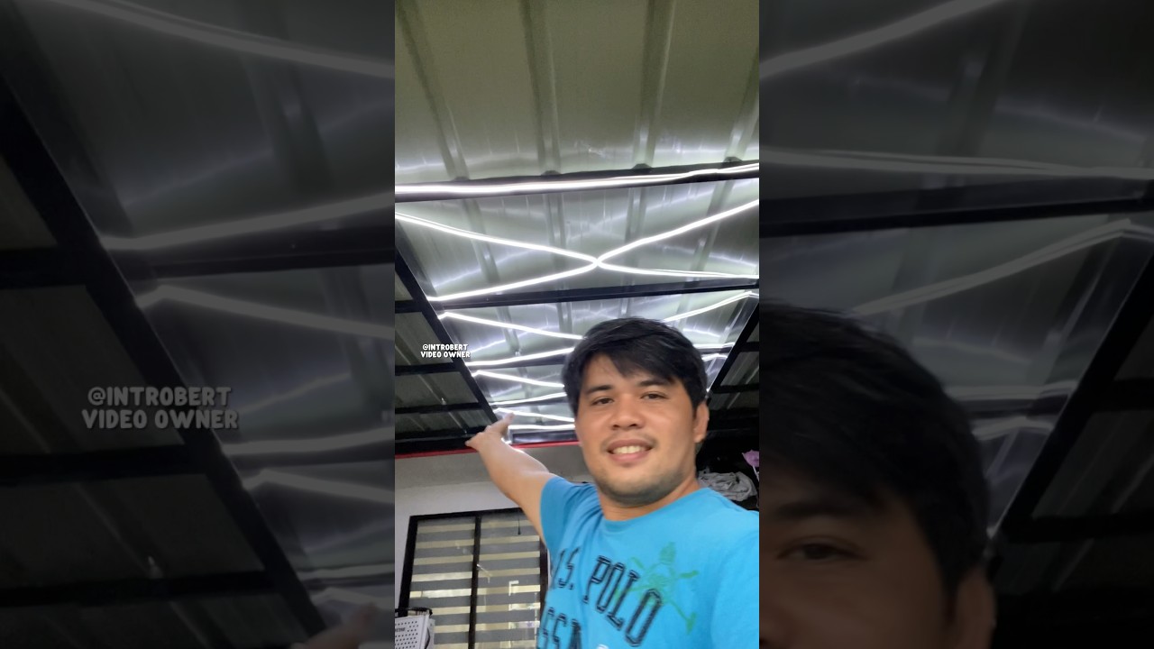 Budget Friendly na Garage Light 😍🥰 #garagegoals #ceilinglight #ledlights #garagelighting