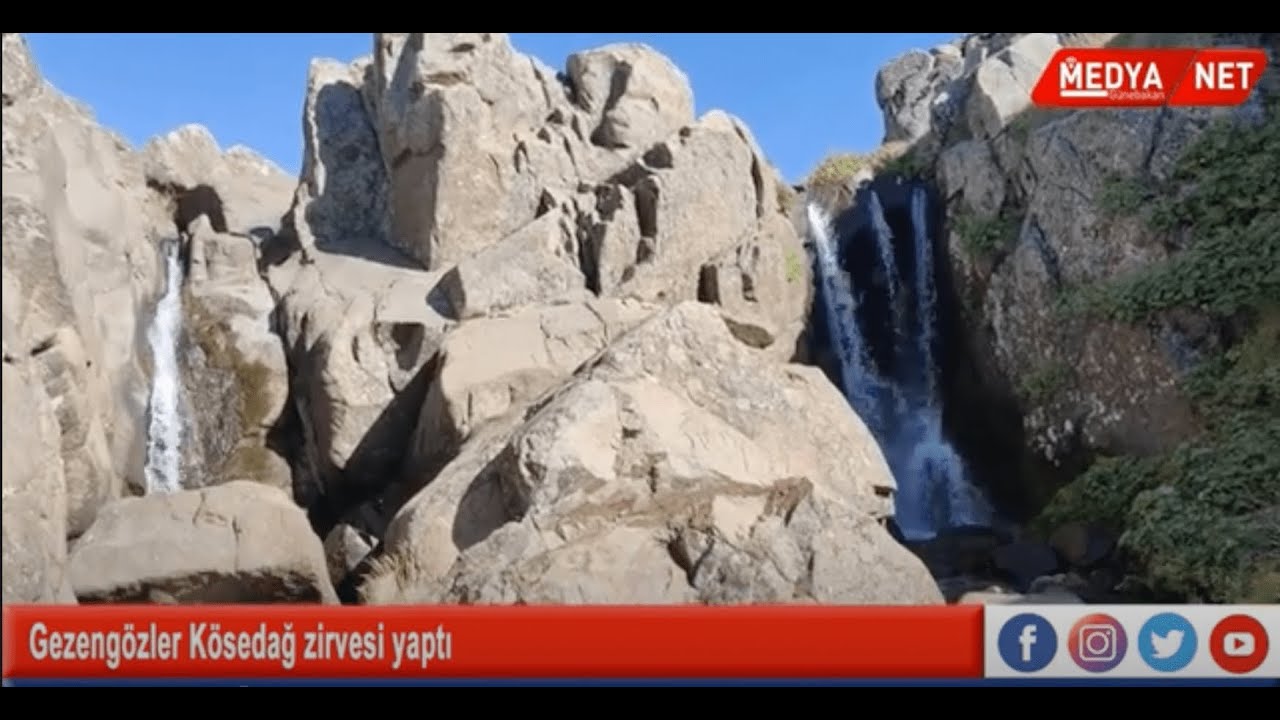 Gezengözler, Zara Kösedağı küçük zirve, sandıklı , çifte şelale faaliyeti Medyanet haberi....