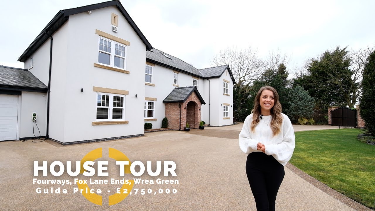 INSIDE A £2,750,000 HOME IN WREA GREEN LANCASHIRE