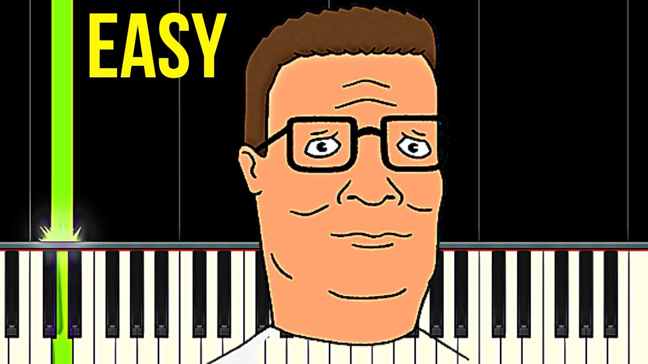 King Of The Hill Intro - Easy Piano Tutorial For Beginners - Learn to play Piano and keyboard
