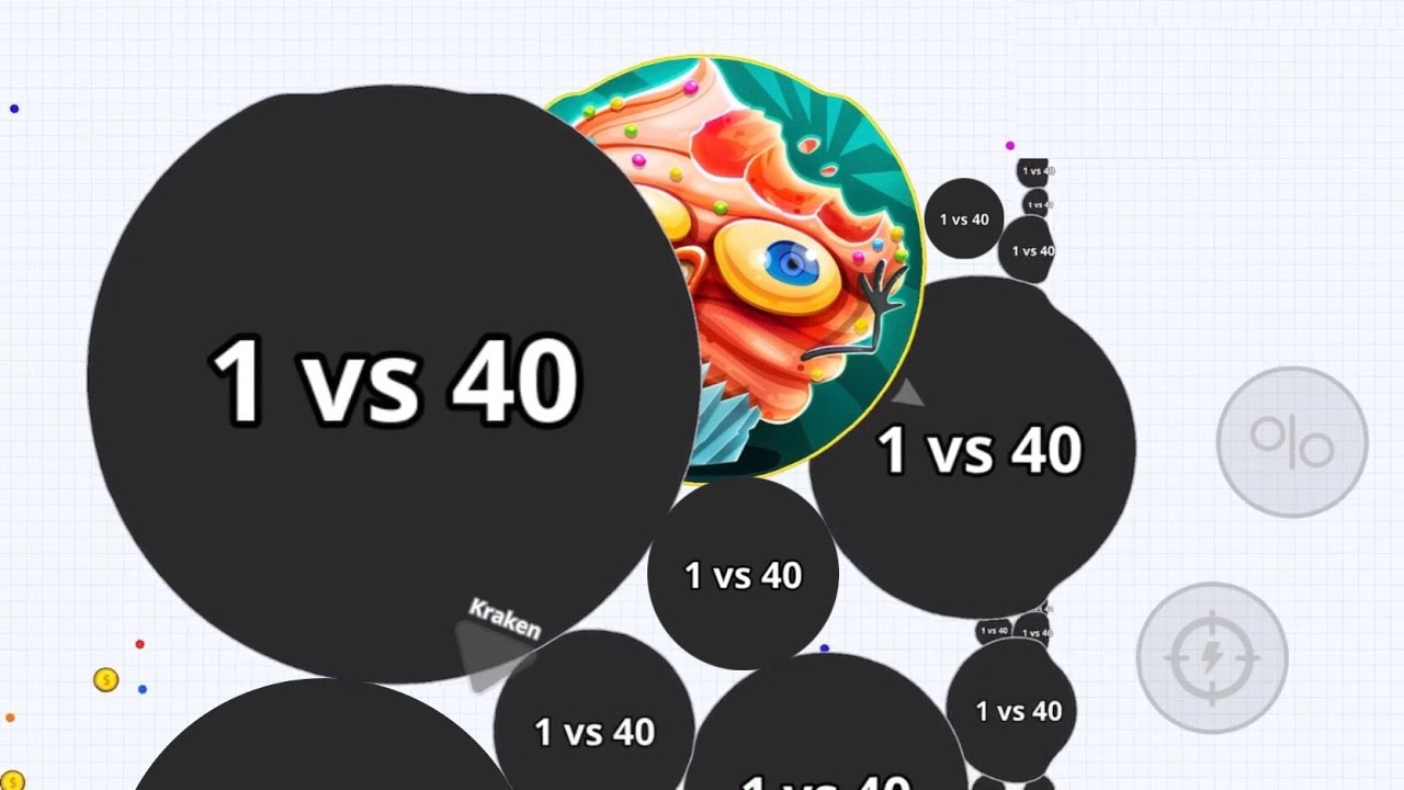 1 VS 40 ? TAKEOVER  LIVESTREAM AGARIO