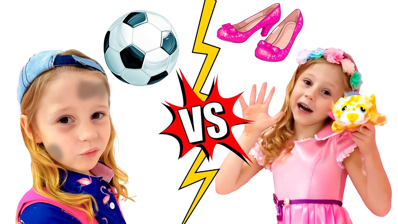 นาสเตียแกล้งทําเป็นเด็กผู้ชาย – รวบรวมวิดีโอสำหรับเด็ก