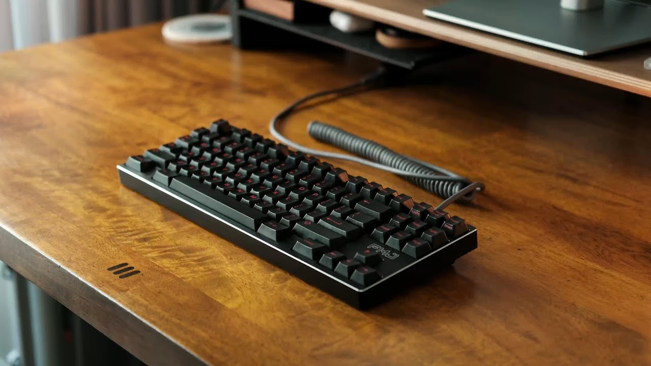 FMJ 80 R1 - Vintage MX Blacks on Aluminum Half Plate Typing Sound Test