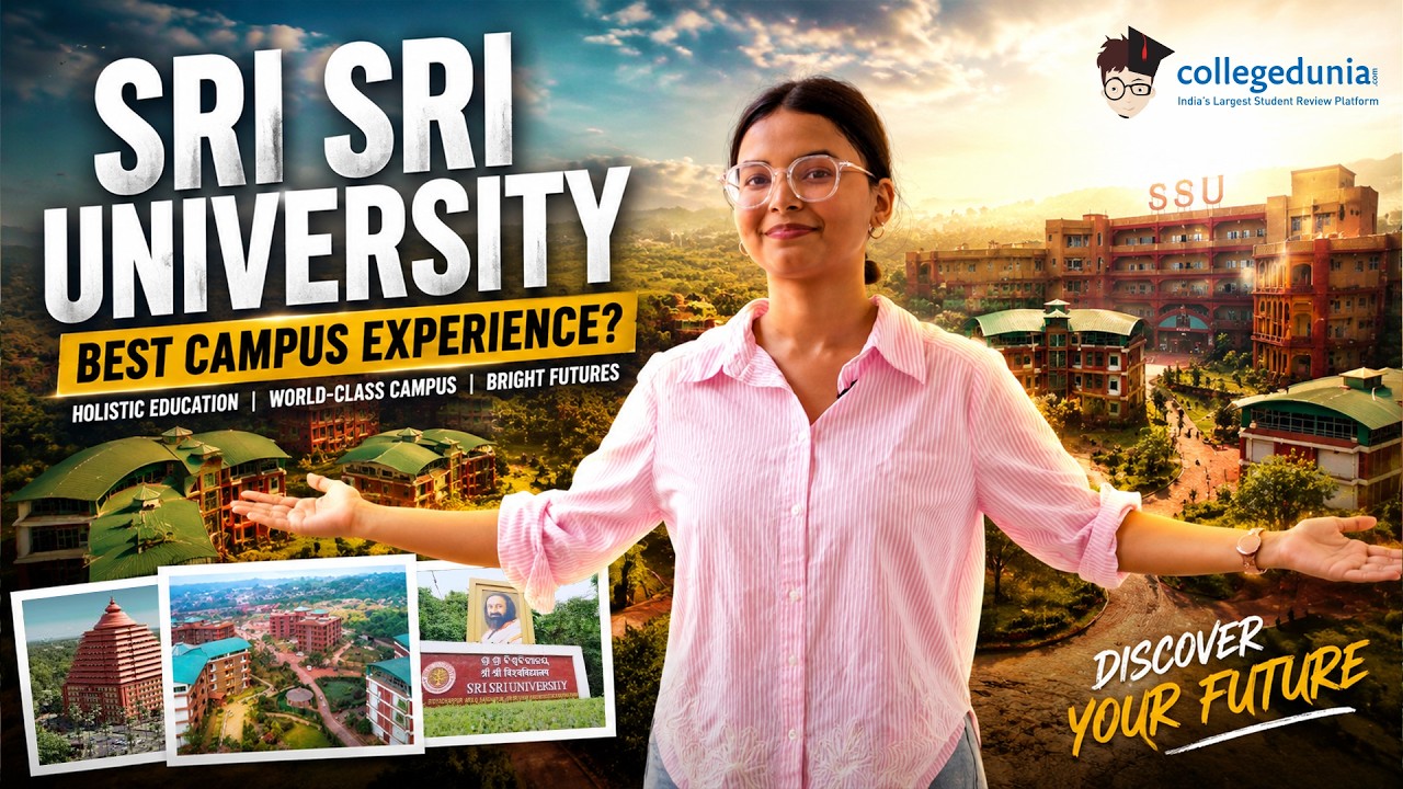 Inside Sri Sri University Odisha |  Full Campus Tour, Facilities & Student Life | Collegedunia