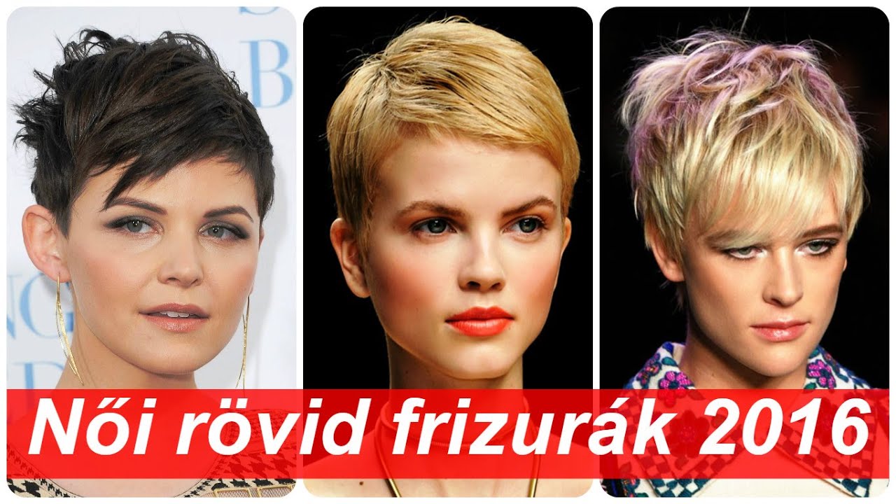 Női r&ouml;vid frizur&aacute;k 2016