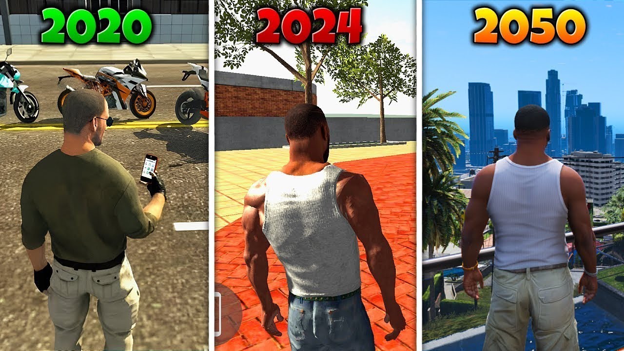 2020 VERSION TO 2050 VERSION😮😮 | Indian bike driving 3d