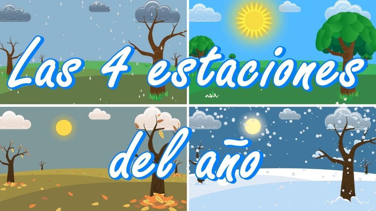 Las 4 estaciones del año ¿Cuándo empiezan y cuando terminan?