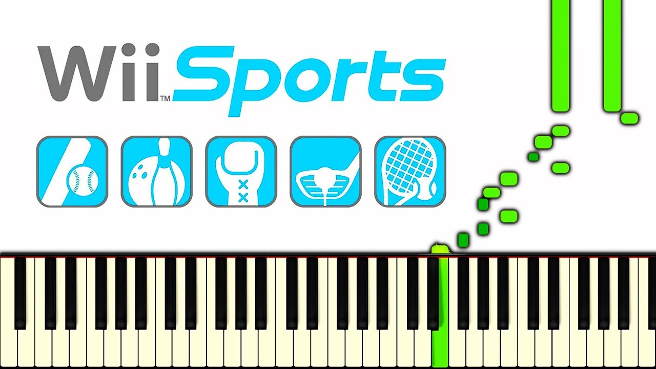 WII SPORTS THEME - Piano Tutorial