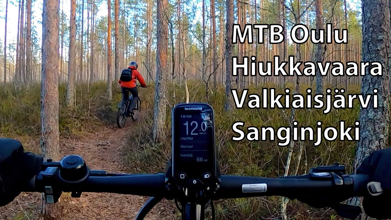 MTB Oulu Hiukkavaara, Valkiaisjärvi, Sanginjoki 9.5.2020