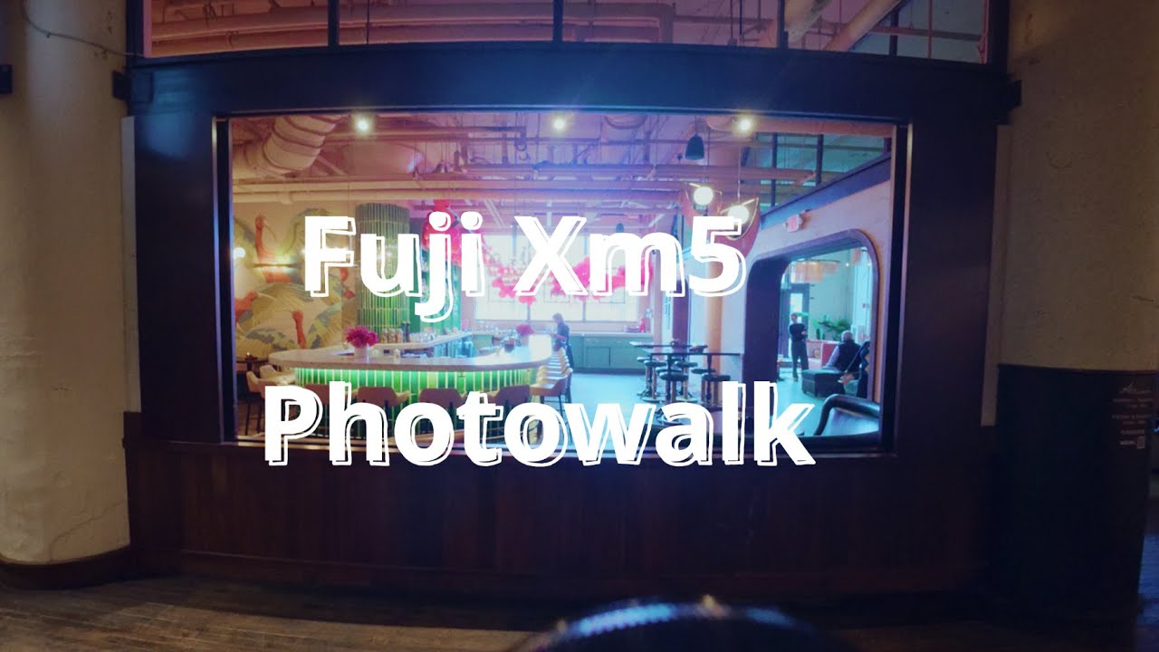 Fuji Xm5 and the OG XF35mm 1.4 - Photowalk