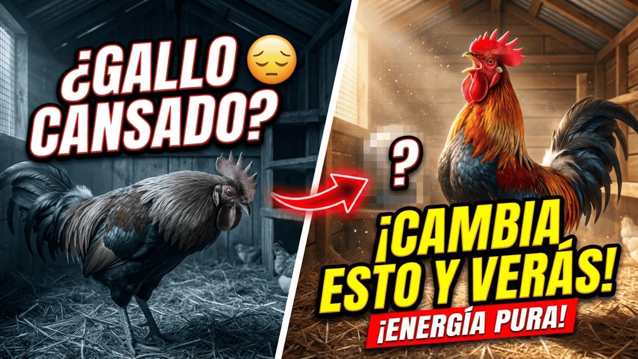 Solo cambia ESTO en el corral y tus Gallos despiertan con más energía