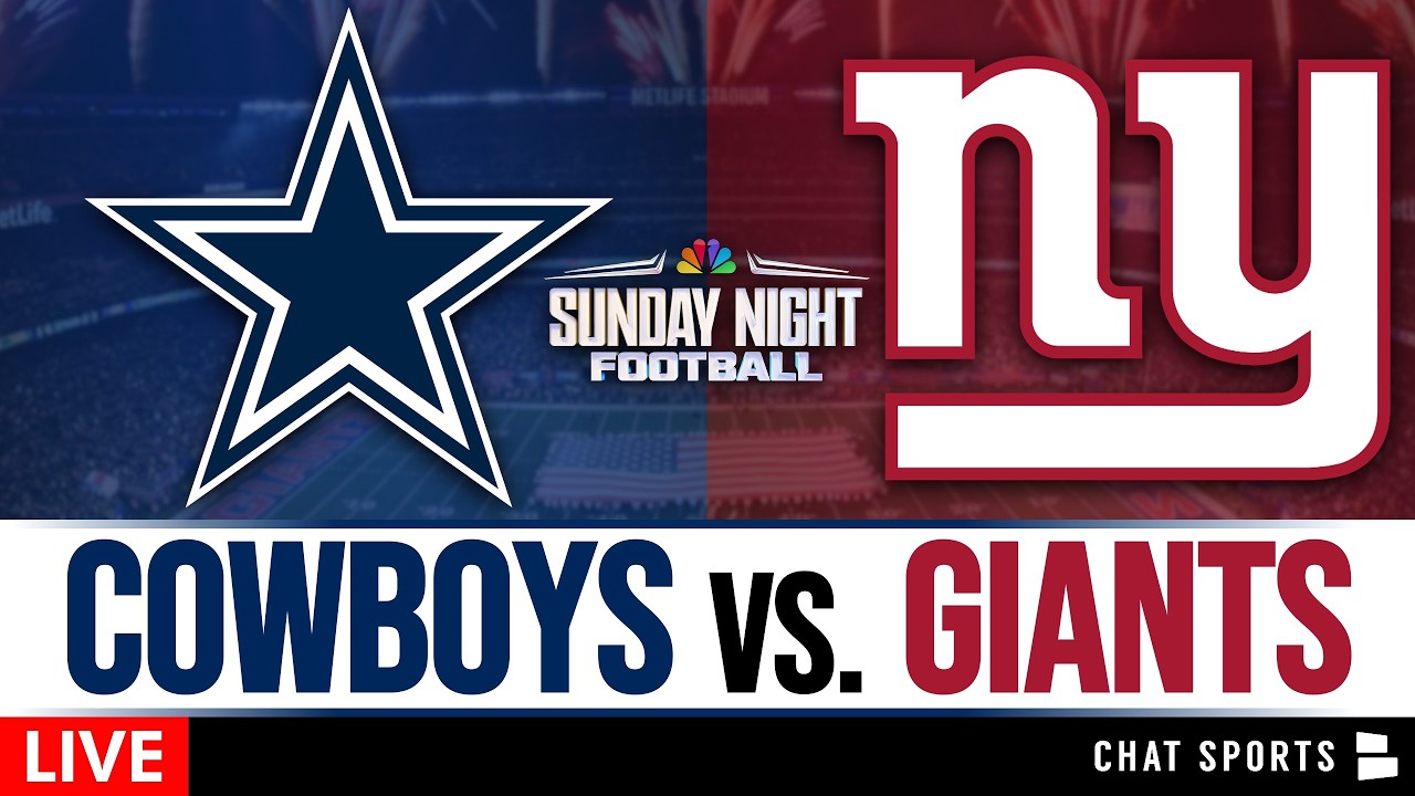 Cowboys vs. Giants Live Streaming Scoreboard, Play-By-Play & Highlights | NFL SNF Week 1 On NBC