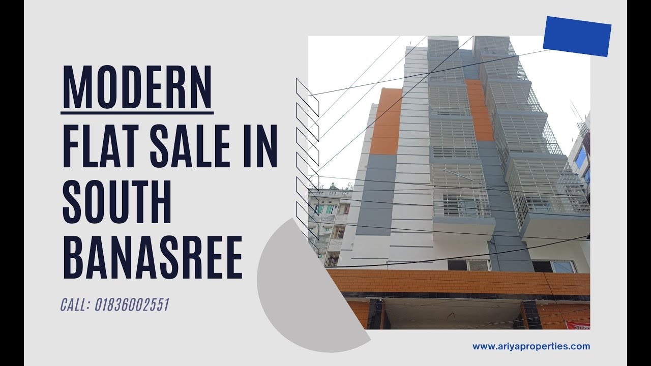 South Banasree 1600 SQFT Modern Flat Sale || Ariya Properties
