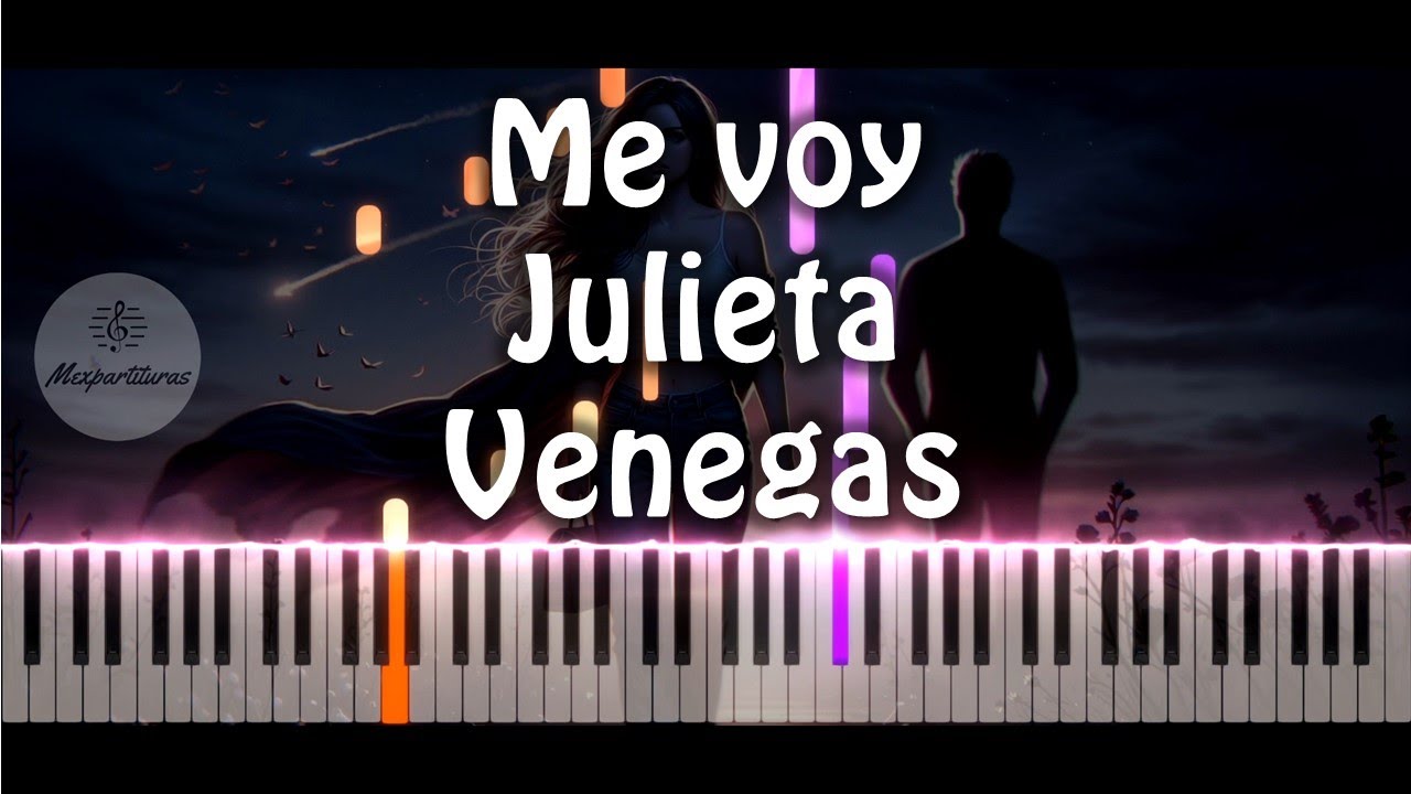 Julieta Venegas - Me voy Piano Cover