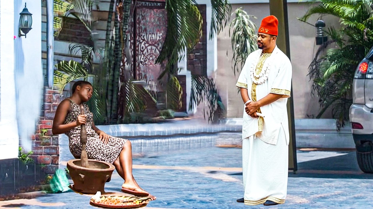 The Billionaire Prince Found His Future Wife In The Poor Palace Maid And Changed Her1 |Nigeria Movie