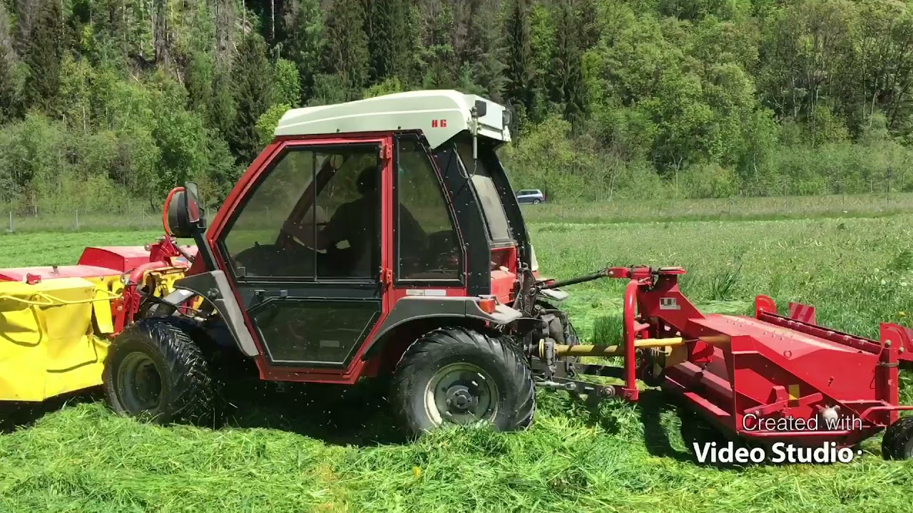 Reform Metrac H6 | Mähen mit Aufbereiter | 1.Schnitt