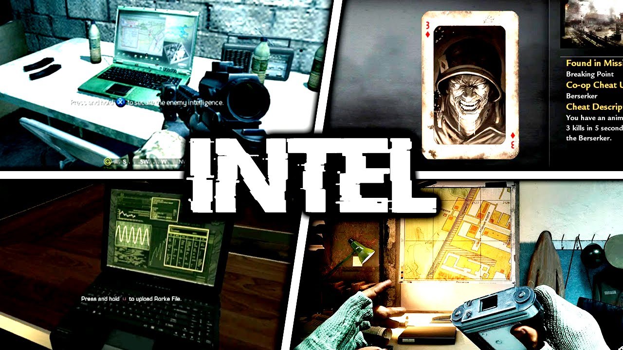 La EVOLUCIÓN de la INTELIGENCIA en CADA CALL OF DUTY | ALL INTEL in EVERY CALL OF DUTY