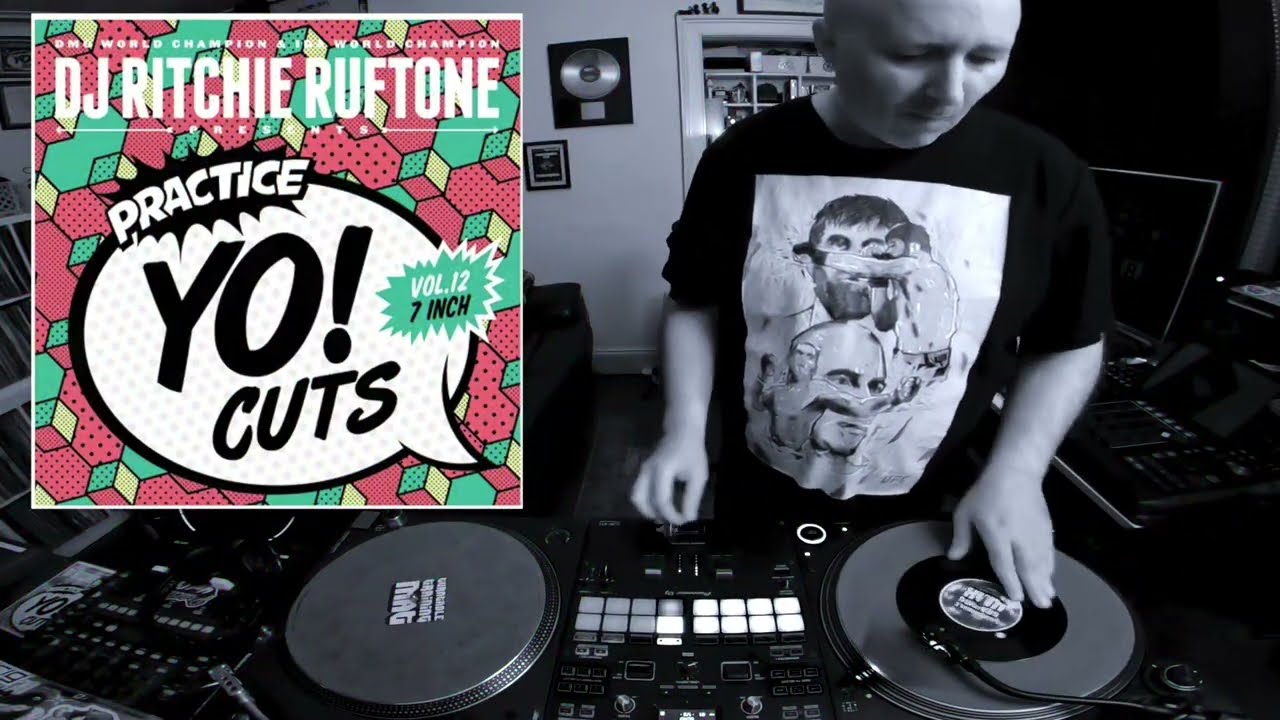 PRACTICE YO! CUTS VOL 12  // 7-INCH  B-SIDE SCRATCH FREESTYLE