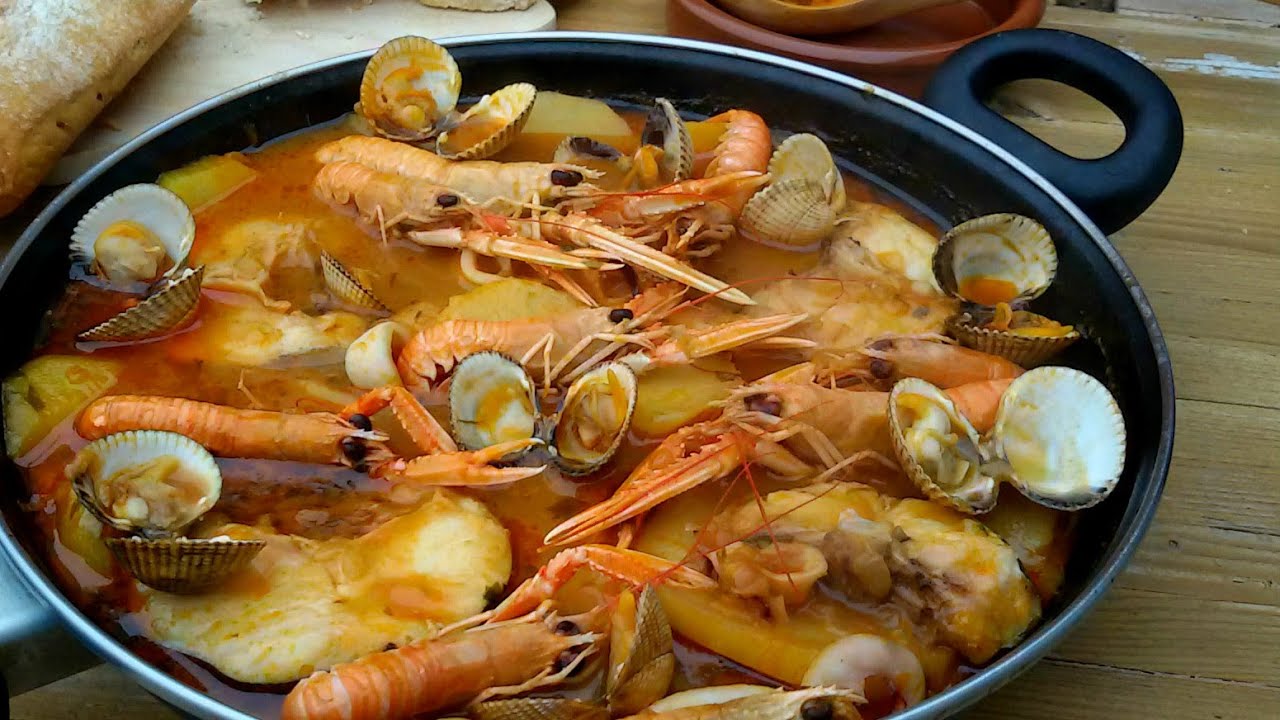 Suquet de pescado. Suquet de peix