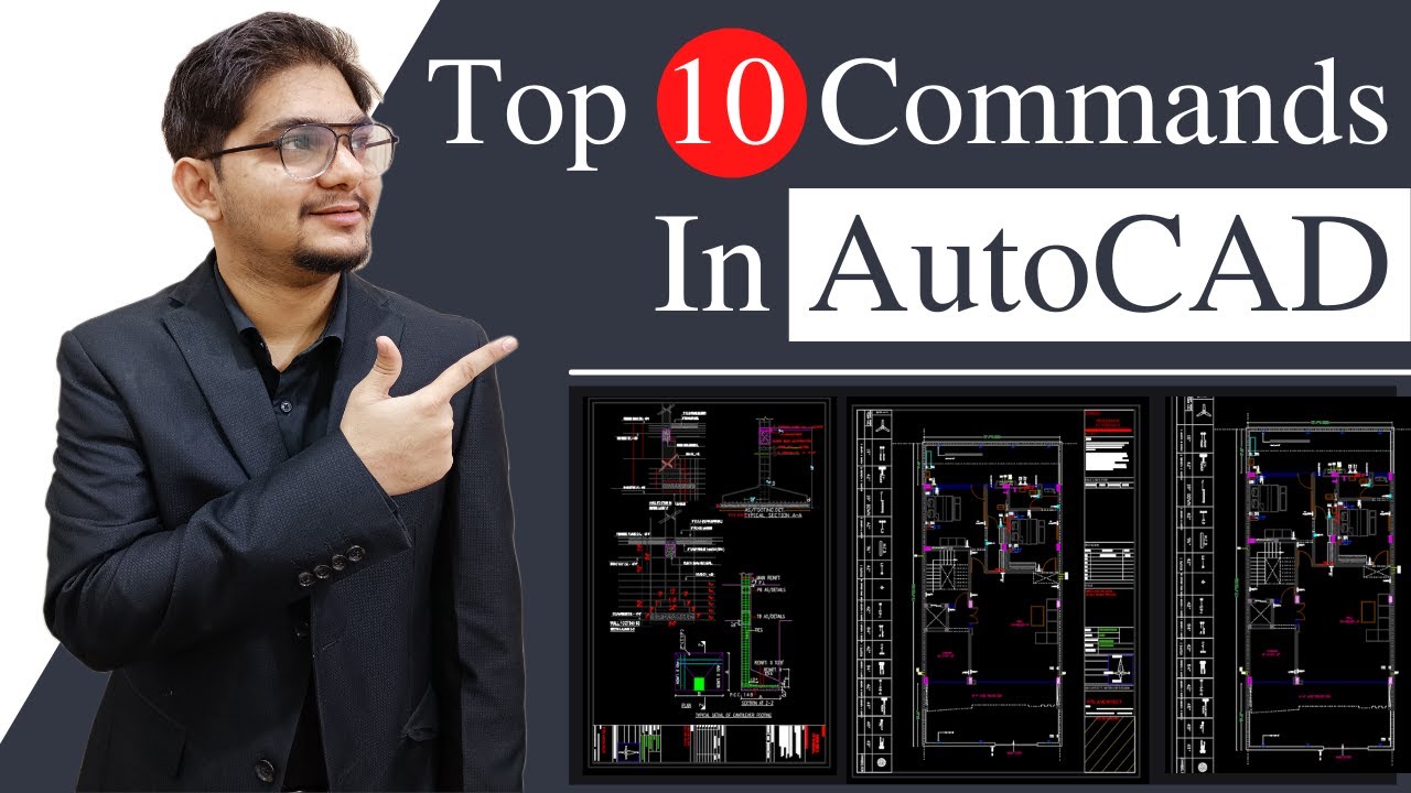 Top 10 Command in AutoCAD | You can Make Anything | Top 10 in AutoCAD