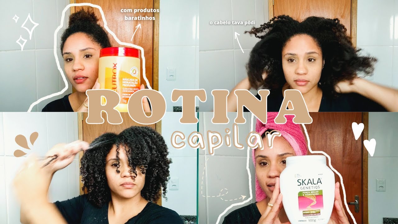 ROTINA CAPILAR DO CABELO CRESPO 3C/4A | DA LAVAGEM A FINALIZAÇÃO!