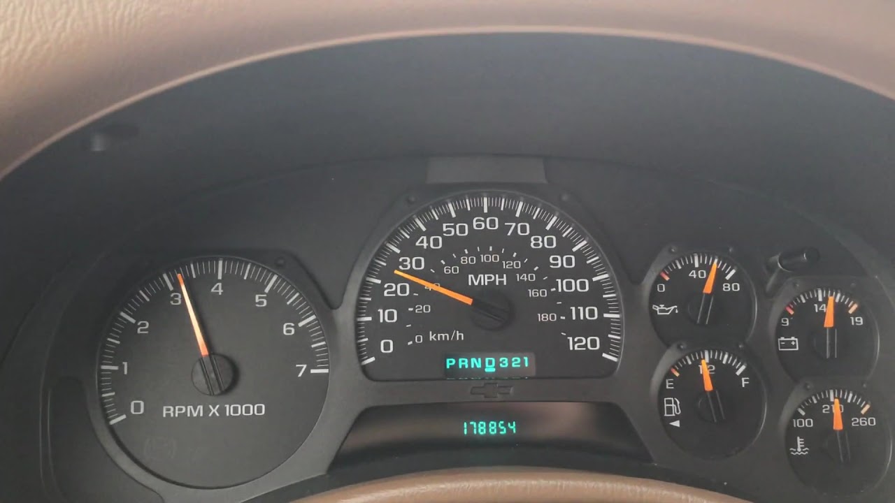 TrailBlazer won't shift out of 1st gear