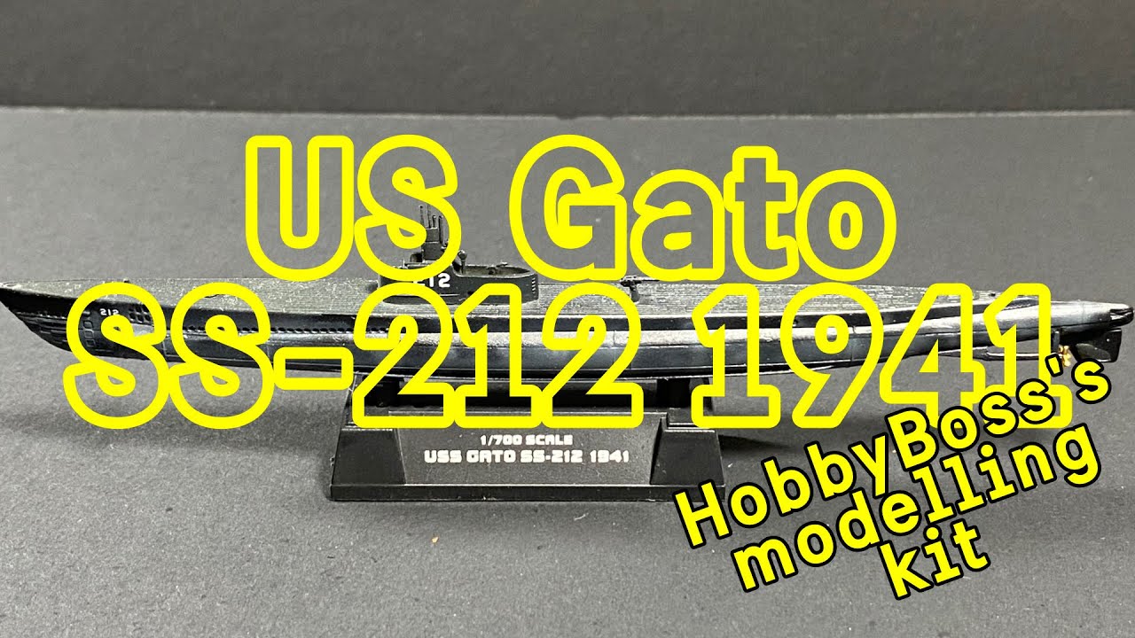 US Gato SS-212 - 1941 #Diorama #ScaleModel #Miniature #ModelKit
