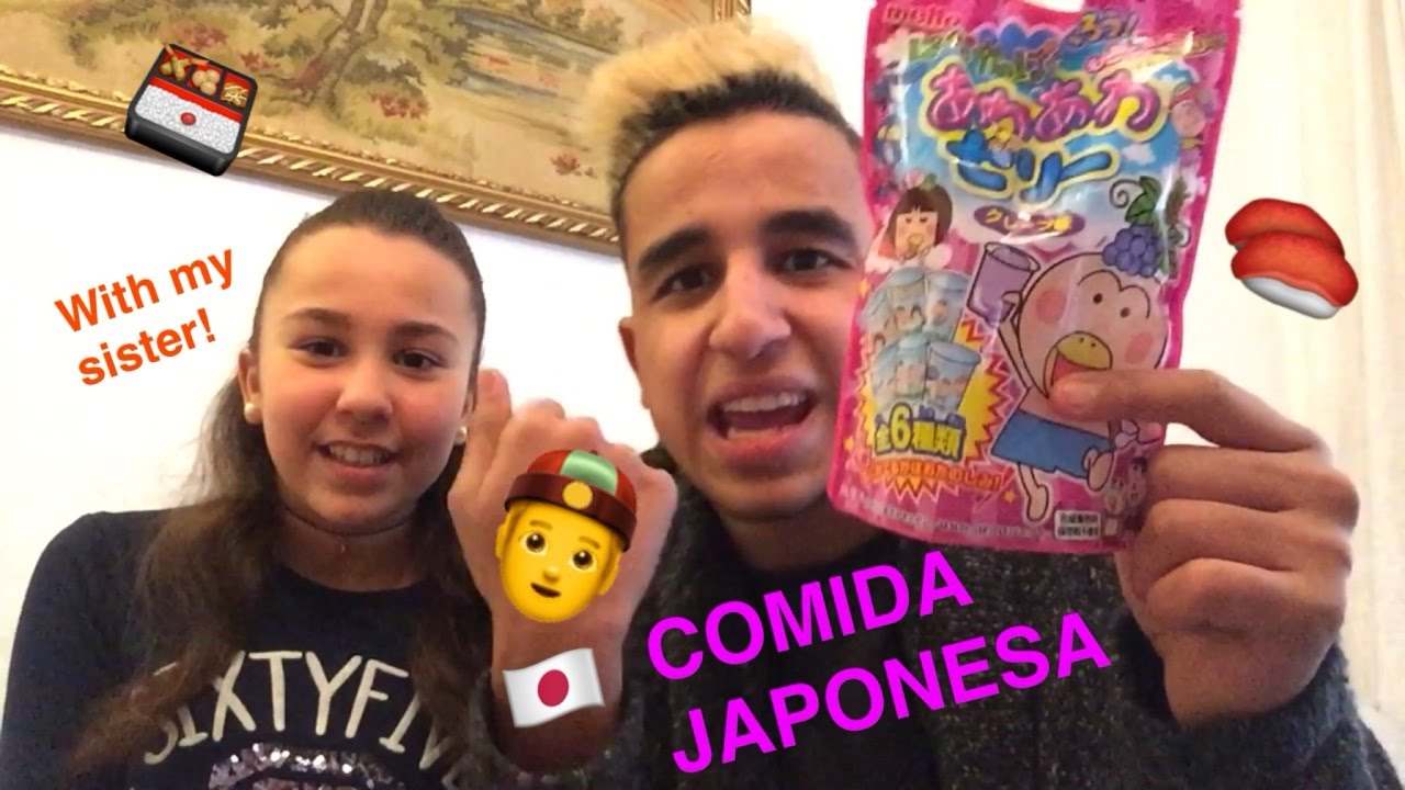 COMIDA JAPONESA Y VOMITO!! Con mi hermana