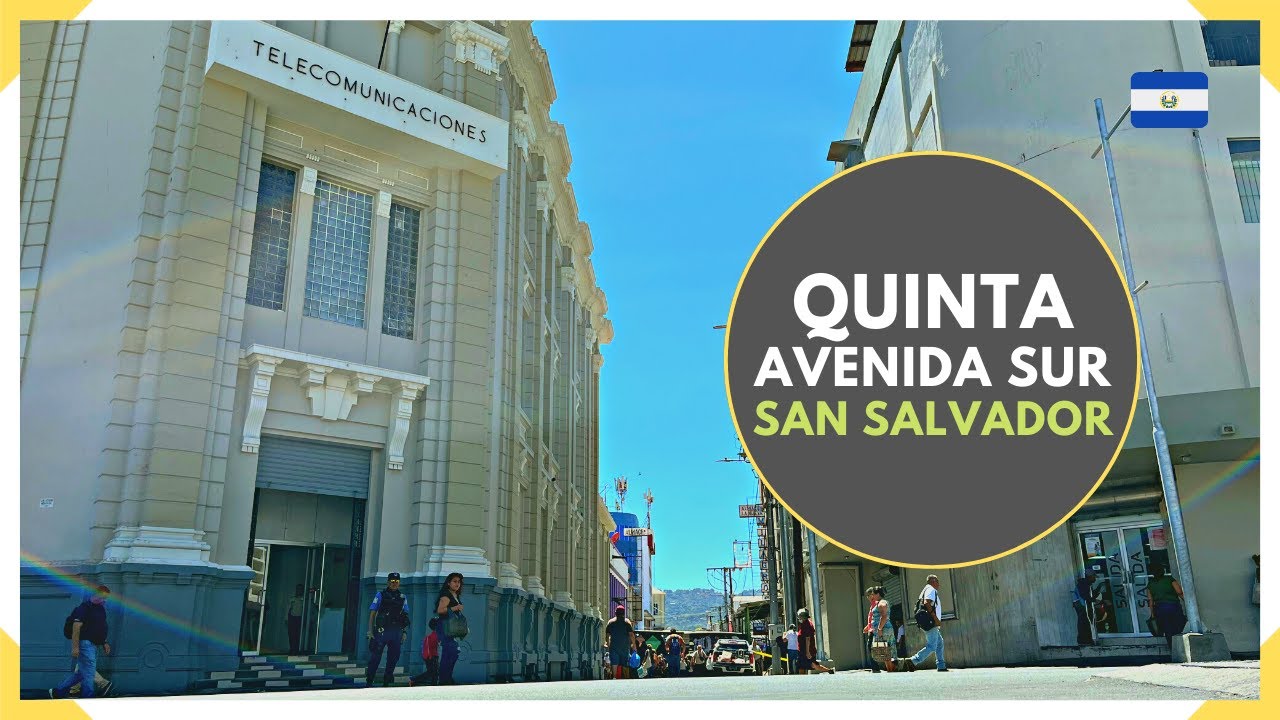 QUINTA AVENIDA SUR del CENTRO HISTORICO DE SAN SALVADOR - El Telégrafo - SAN SALVADOR 2024