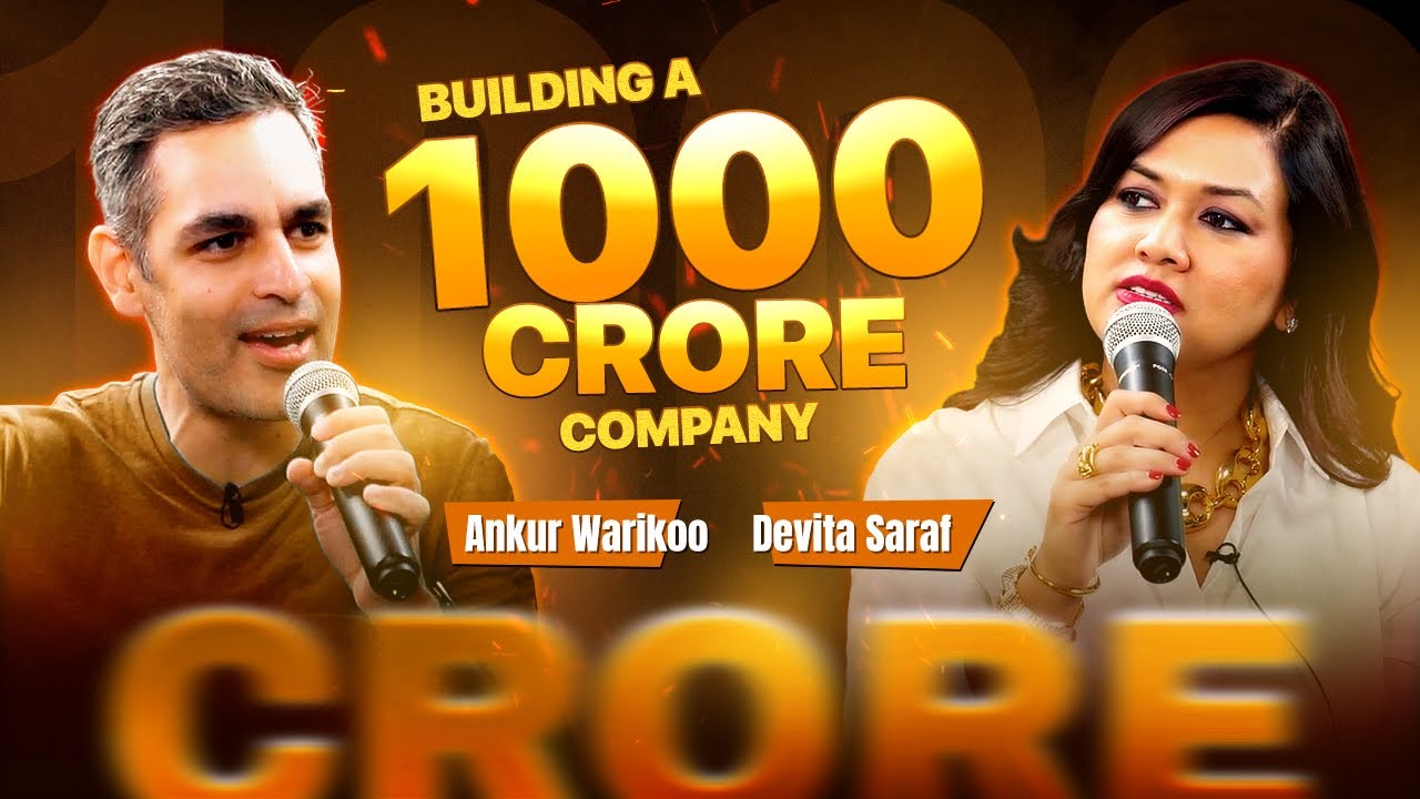 Devita Saraf on Building Vu Televisions into a 1000 Cr self-owned brand | Ankur Warikoo Podcast