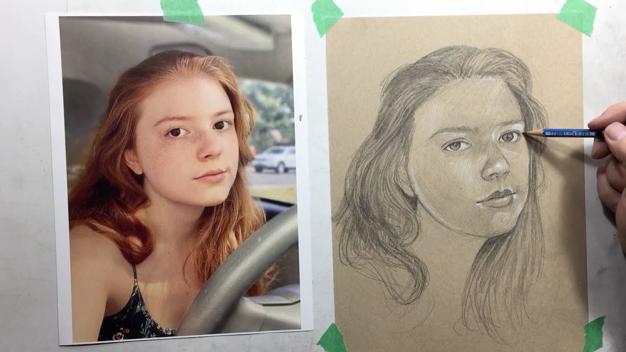Learn How to Draw Realistic Portraits from Justin Maas