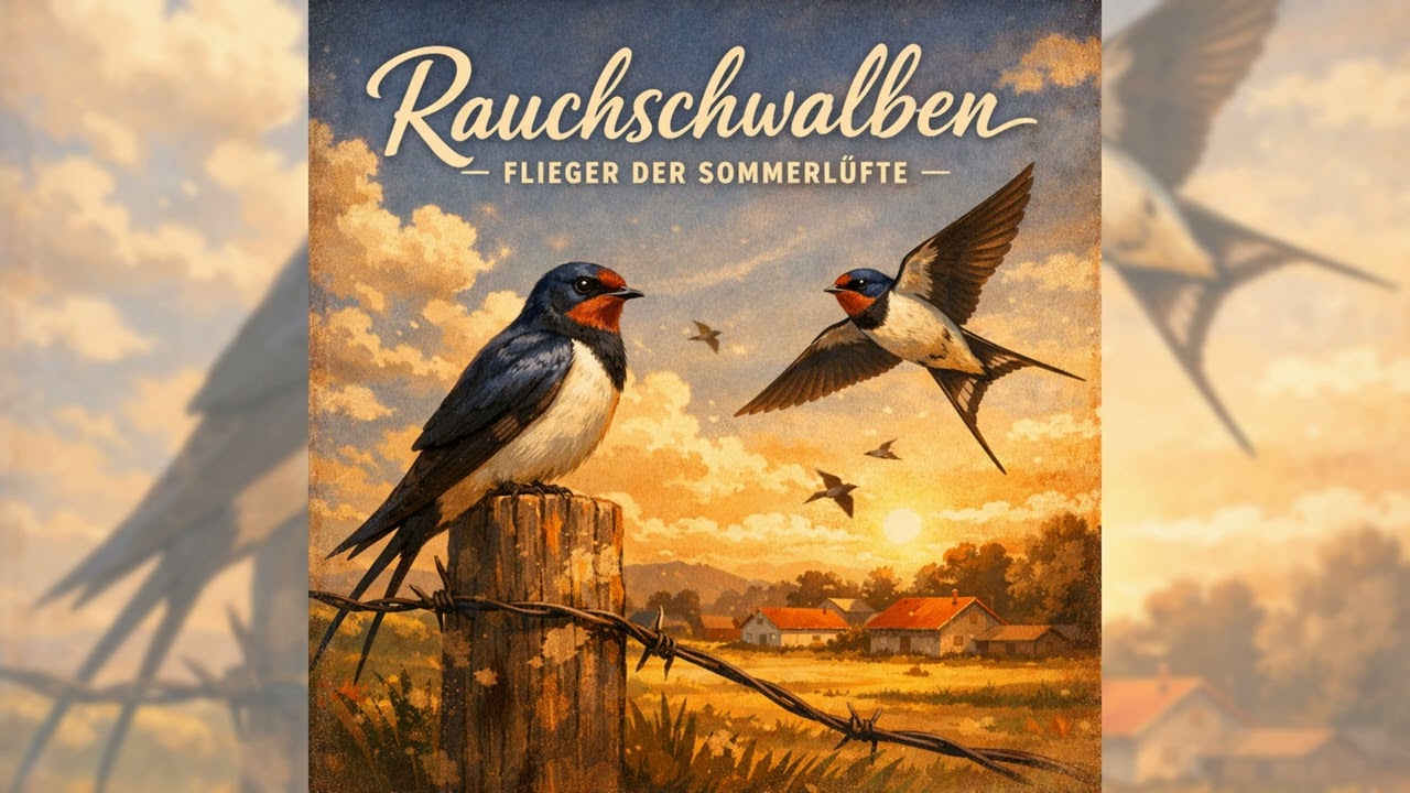 Rauchschwalben - Flieger der Sommerlüfte | Cozy LoFi Beats for Study, Relax & Chill