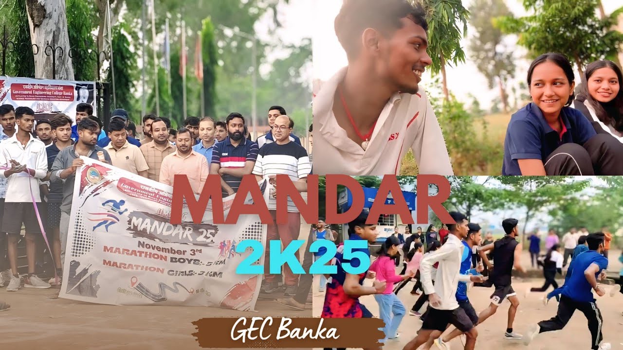 Let's Start MANDAR'S 25 🙅🎉||Marathon||GEC Banka||VLOG-38