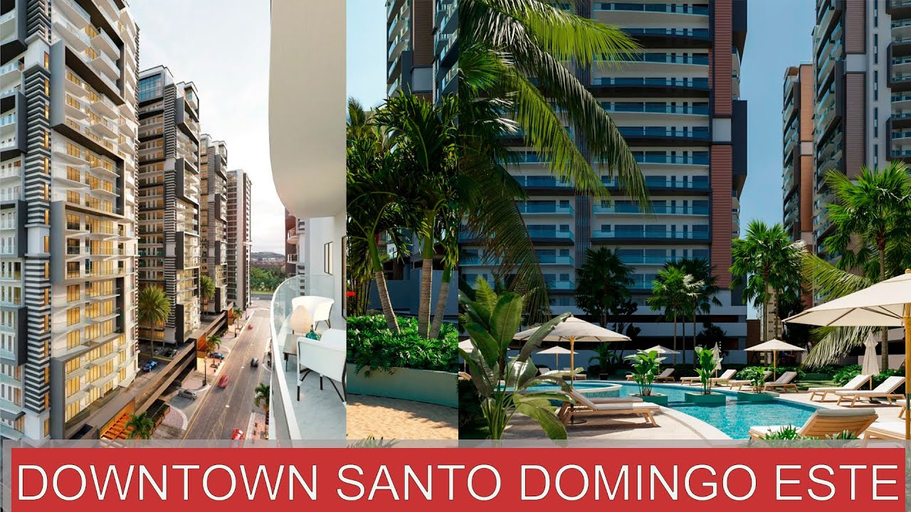 Torres de 25 Niveles en la Ave Ecologica El Downtown de Santo Domingo Este