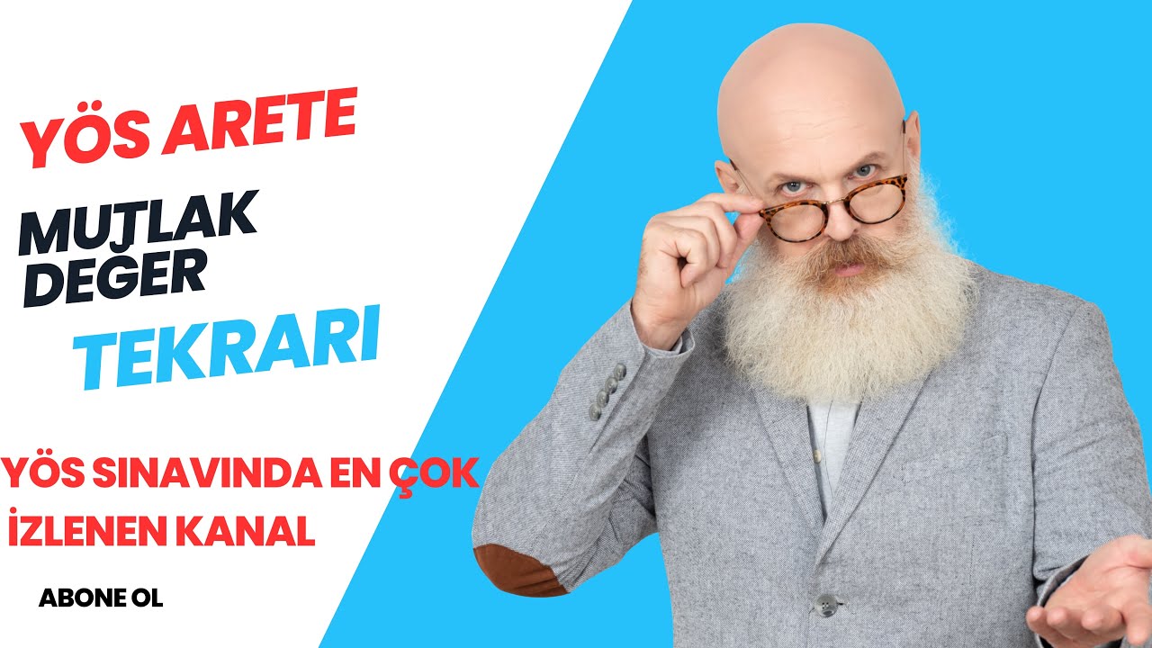 YÖS SINAVI | YÖS MATEMATİK - 1 | MUTLAK DEĞER SORU ÇÖZÜMÜ | (YÖS 2024)