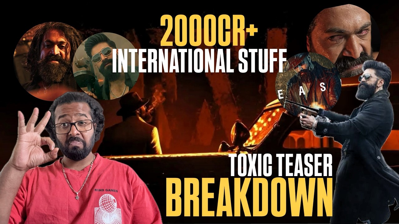 TOXIC: TEASER REACTION | BREAKDOWN | Yash | Geetu mohandas