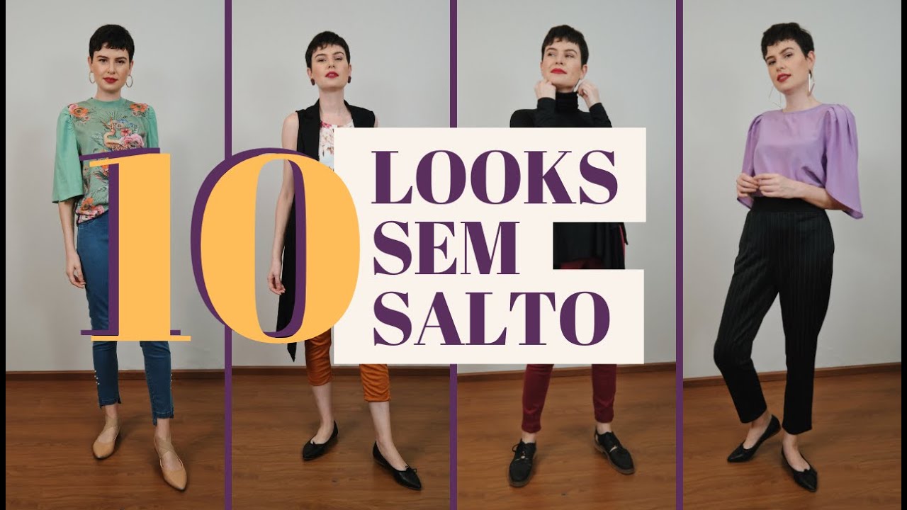 10 LOOKS DE TRABALHO SEM SALTO