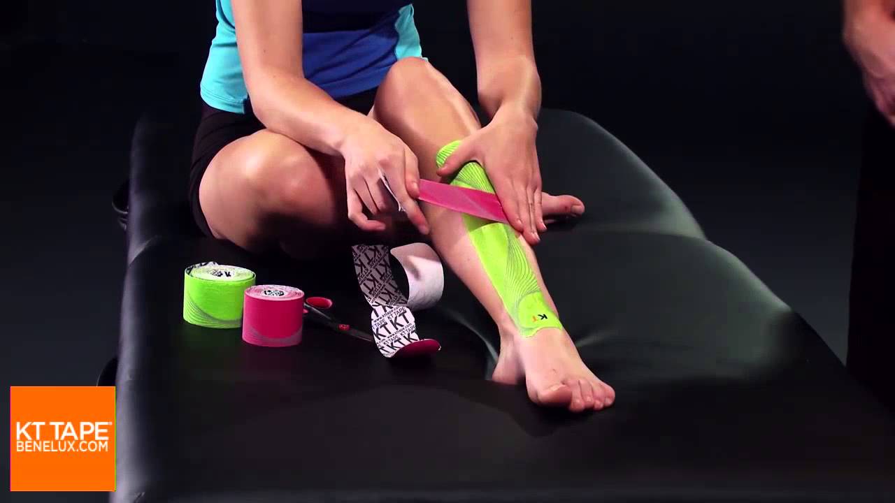 ZELF TAPEN VAN SHIN SPLINTS & SPRINGSCHENEN (VOORZIJDE)