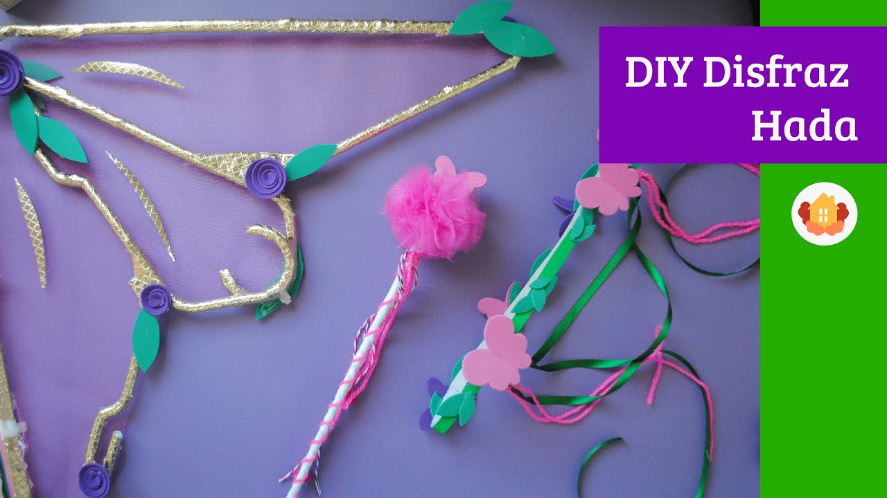 C&oacute;mo hacer disfraz de hada del bosque