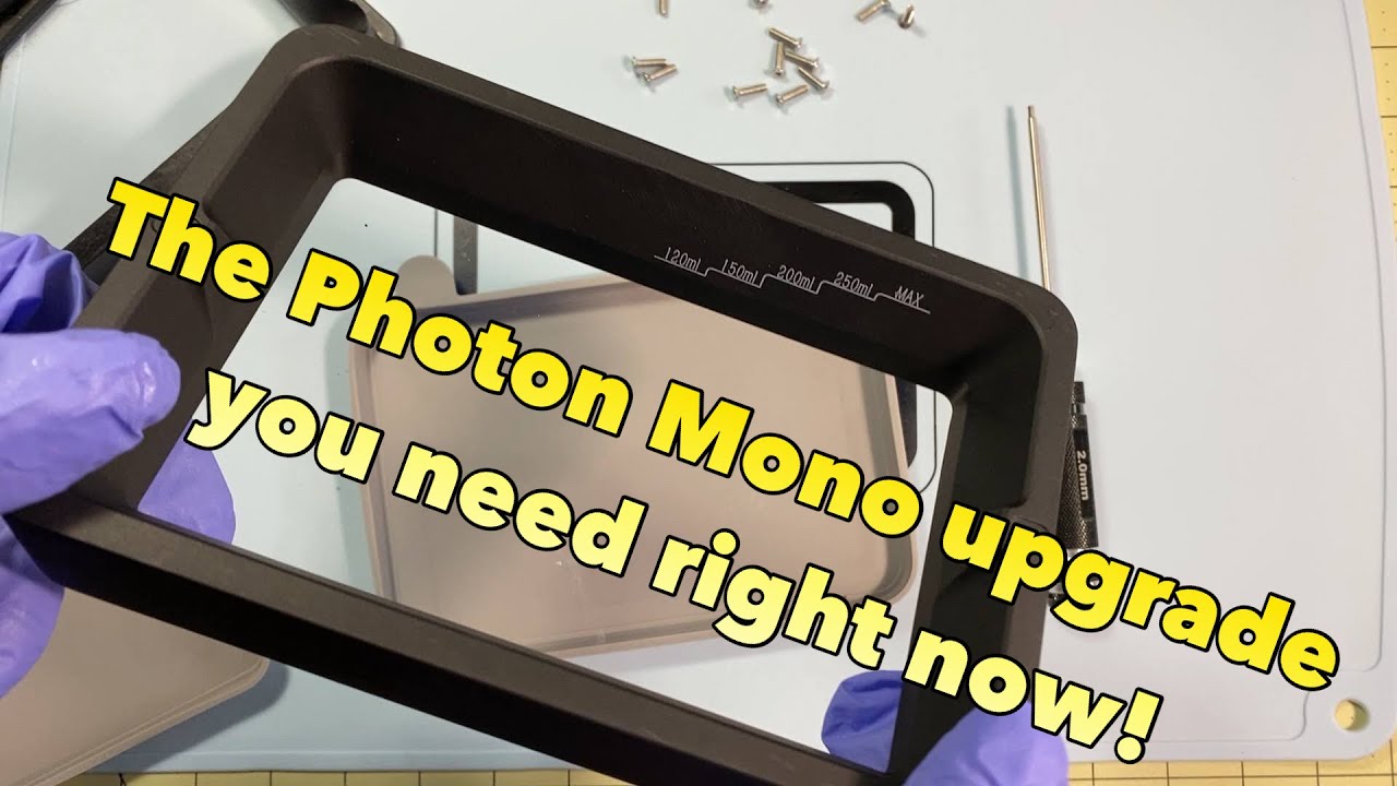 Buy This Now to Upgrade your Anycubic Photon Mono Printer – Sovol 3D Printer Resin Tray Upgrade