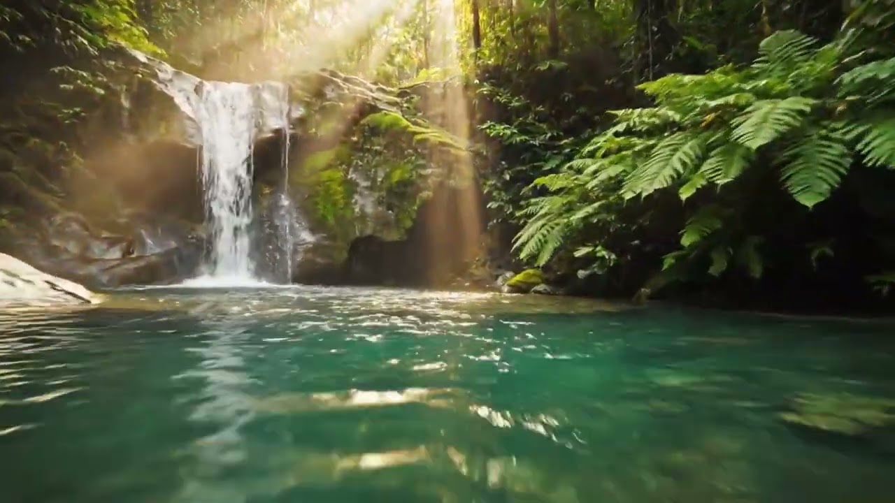 Relaxing Piano Music for Deep Rest Relaxing Water Sounds to Release Stress