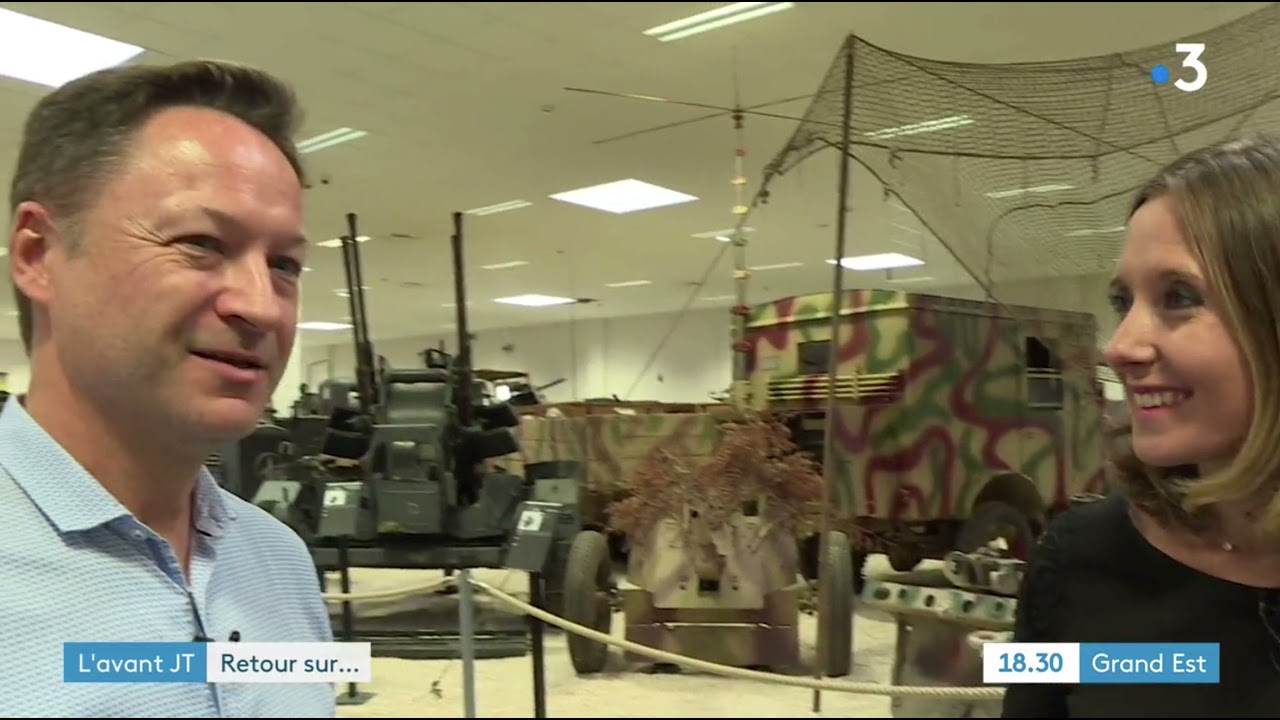 Reportage France 3 Grand Est - 18h30 - Musée MM Park - 11 novembre 2021