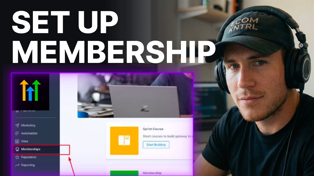 How To Set Up Membership Sites In GoHighLevel (2026) | Membership Setup